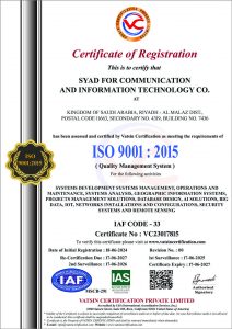 ISO 9001-2015 Syad